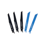 Mastercraft HSS and Cobalt Reciprocating Saw Blade Set for Wood, Metal, Plastic, 5-pc Composite_or_Mixed