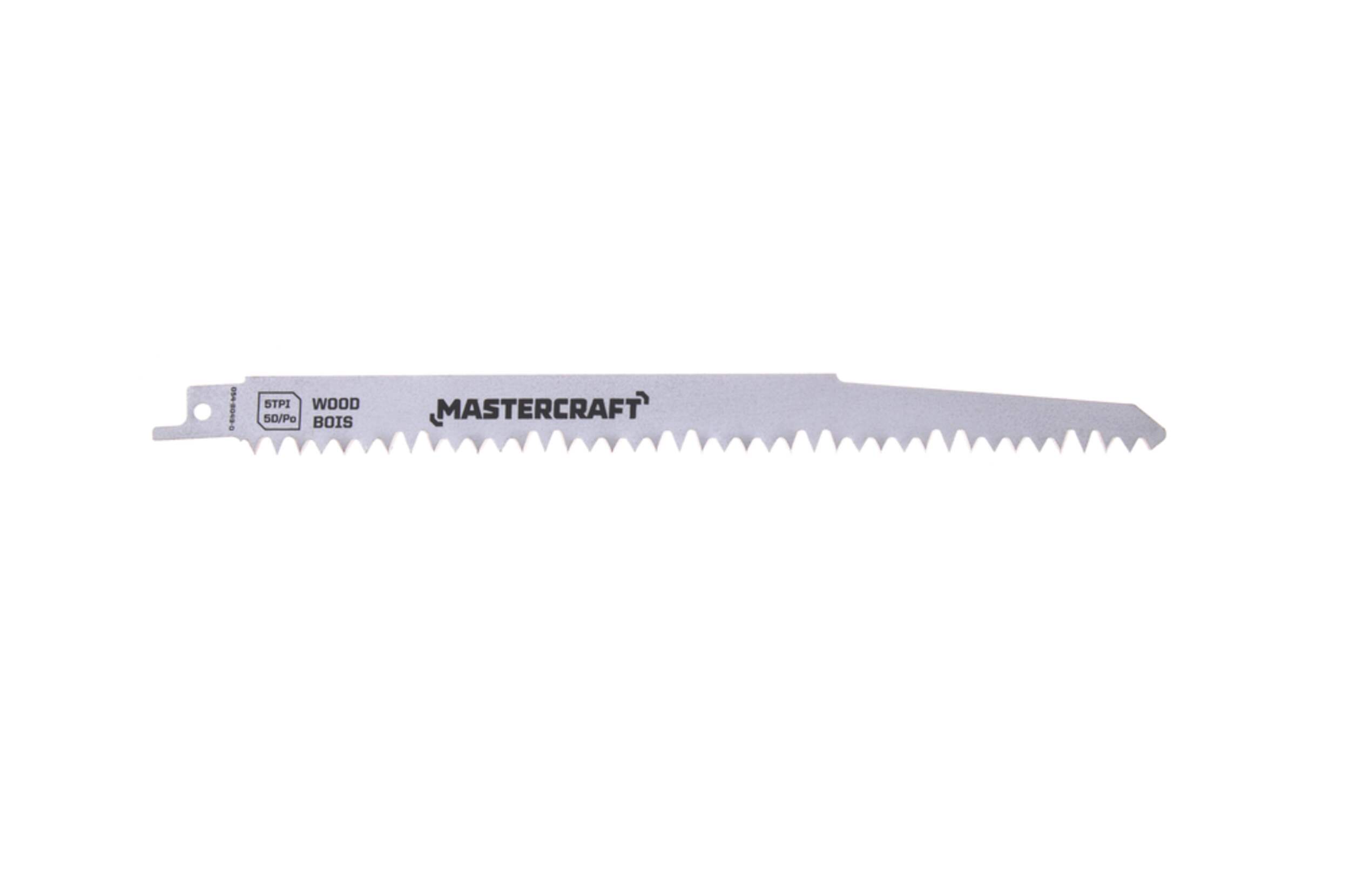 Lame de scie alternative au cobalt Mastercraft pour le bois, 5 dents par pouce, 9 po Side_Right