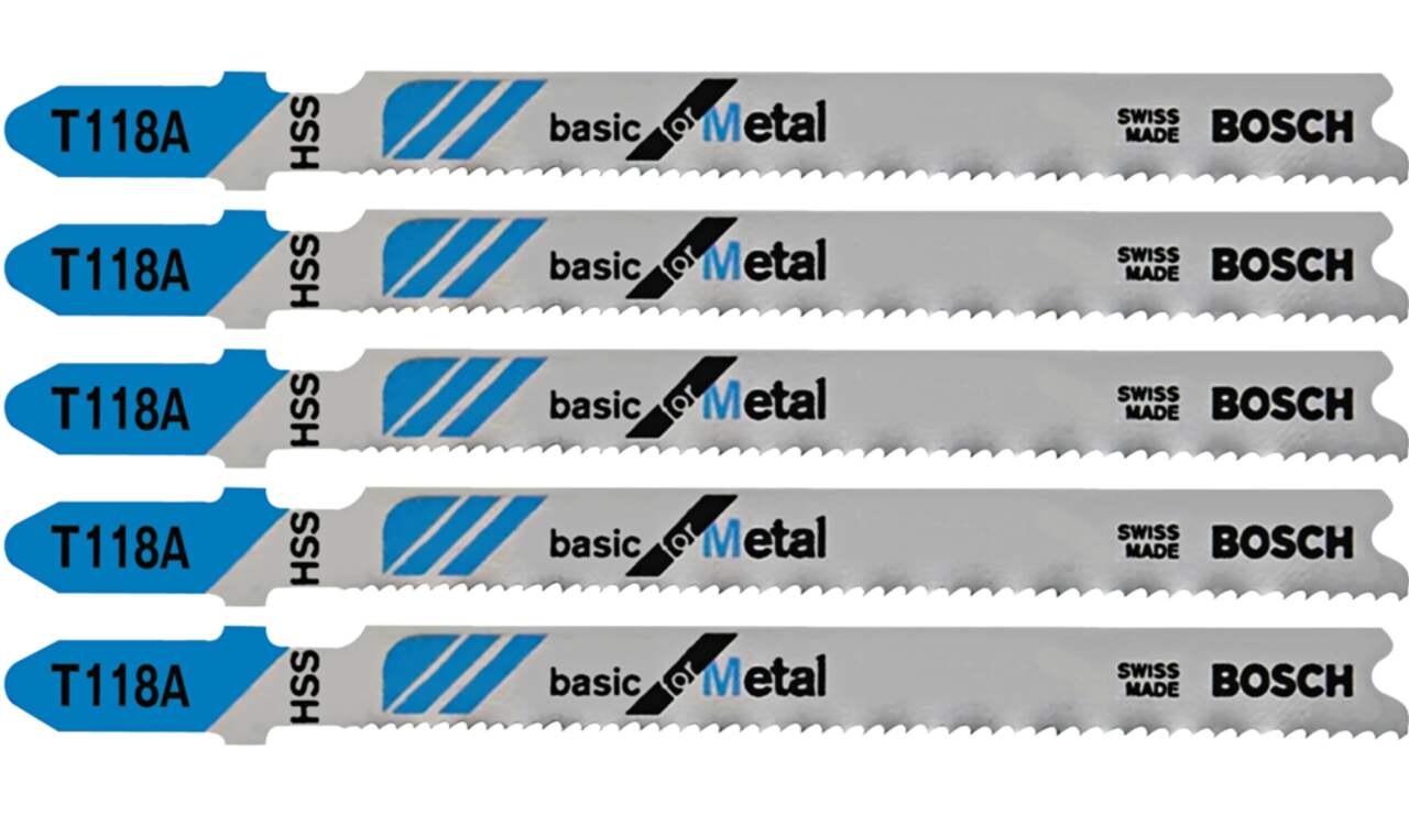 Bosch jigsaw blades for metal hot sale
