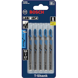 Bosch 2.09-in HSS Jigsaw Blades for Metal, 5-pk Front_Flat