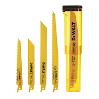 Lames de scie alternative bimétalliques DEWALT DW4899, pour bois et métal, paq. 16 Composite_or_Mixed