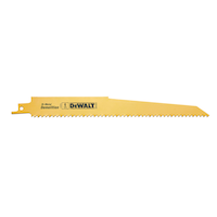 DEWALT 8-in 6TPI Demolition Blades,  5-pc Side_Right