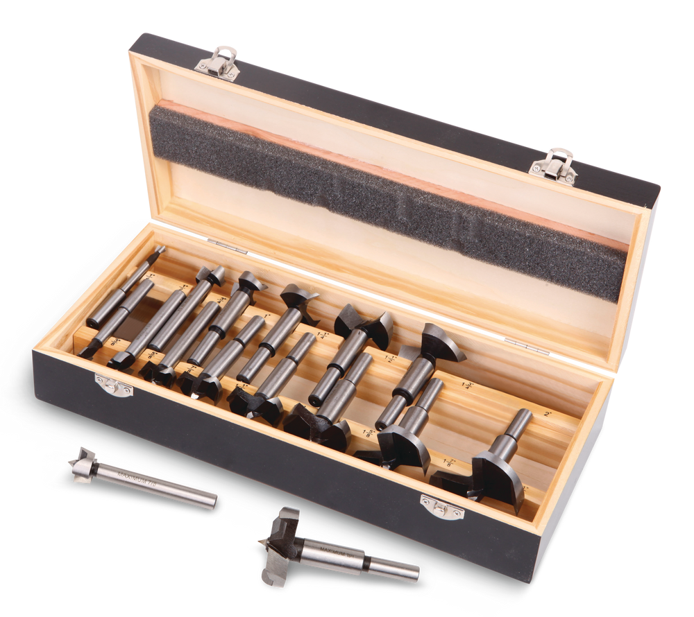 MAXIMUM Forstner Bit Set, 16pc Canadian Tire