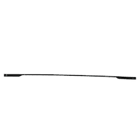 Bosch 5-in x 15 TPI Pin-End Premium Steel Scroll Saw Blades, 4-pk Front_Flat