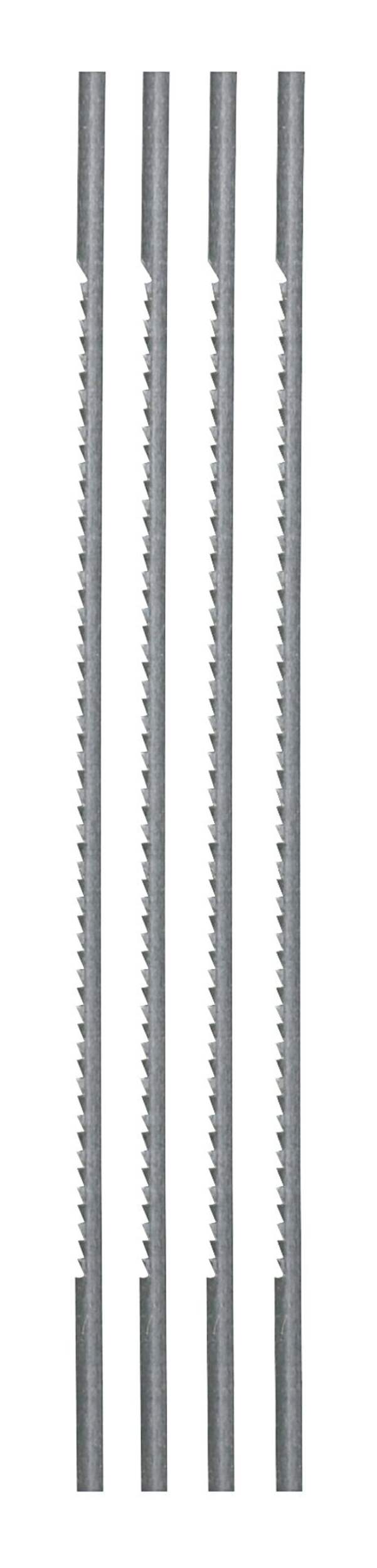 Lames de scie à chantourner à embouts en aiguille Bosch, 5 po, paq. 4 Front_Flat