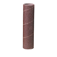 Mastercraft Assorted Grit Aluminum Oxide Spindle Sanding Sleeve Set for Wood, Plastic and Dry Use, 4-pk Front_Elevated