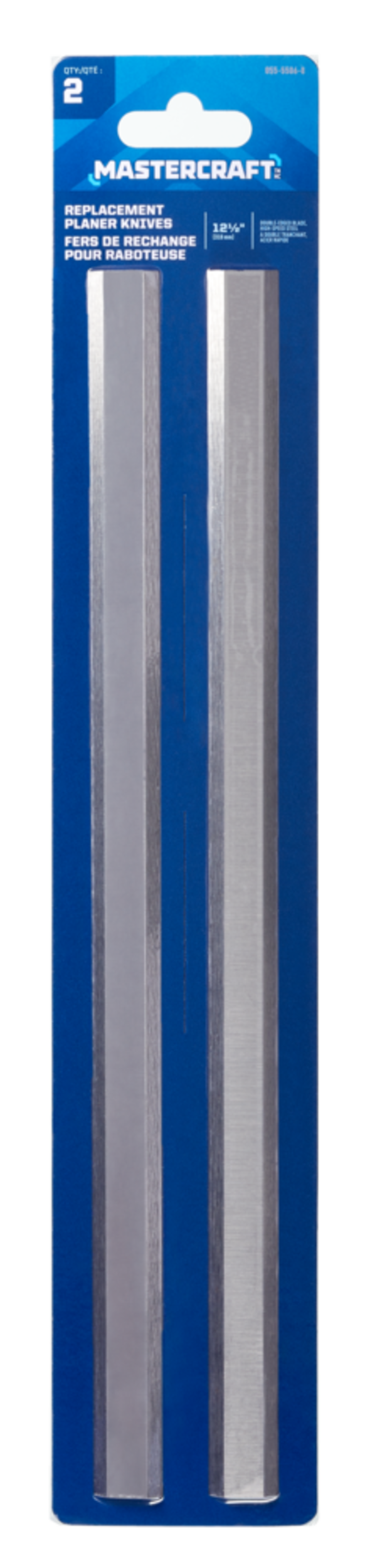 Mastercraft 121/2in Replacement Planer Blades, Compatible w/555503