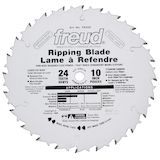 Freud 24T Circular Saw Blade, 10-in Front_Flat