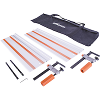 Evolution Saw Track 55-in Aluminum Guide Rails for Non-Ferrous Metal Composite_or_Mixed
