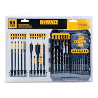 DEWALT DWANGFT66SET Flex Torq Drill/Drive Bit Set, 66-pc Front_Flat
