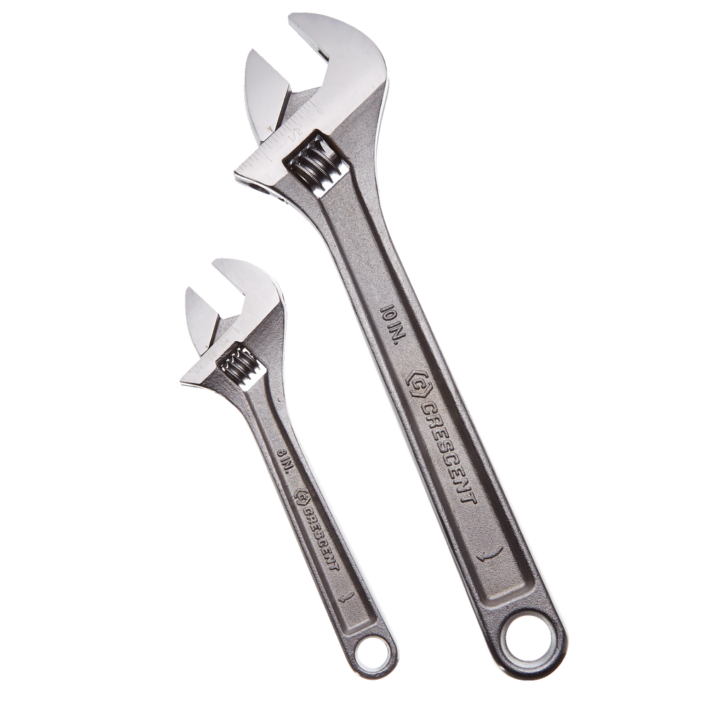 Crescent Wide Jaw Adjustable Wrench Set 2 Pc 6 In And 10 In Canadian Tire