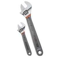 Certified Adjustable Wrench Set, 2-pc, 6-in & 10-in Front_Three_Fourths_Angled_Left