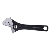MAXIMUM Wide-Jaw Adjustable Wrench, Assorted Sizes Front_Flat