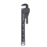 MAXIMUM CR-MO, cast iron, A3 Steel, & POM Extendable Pipe Wrench 16, 18, 20, & 22-in Side_Left