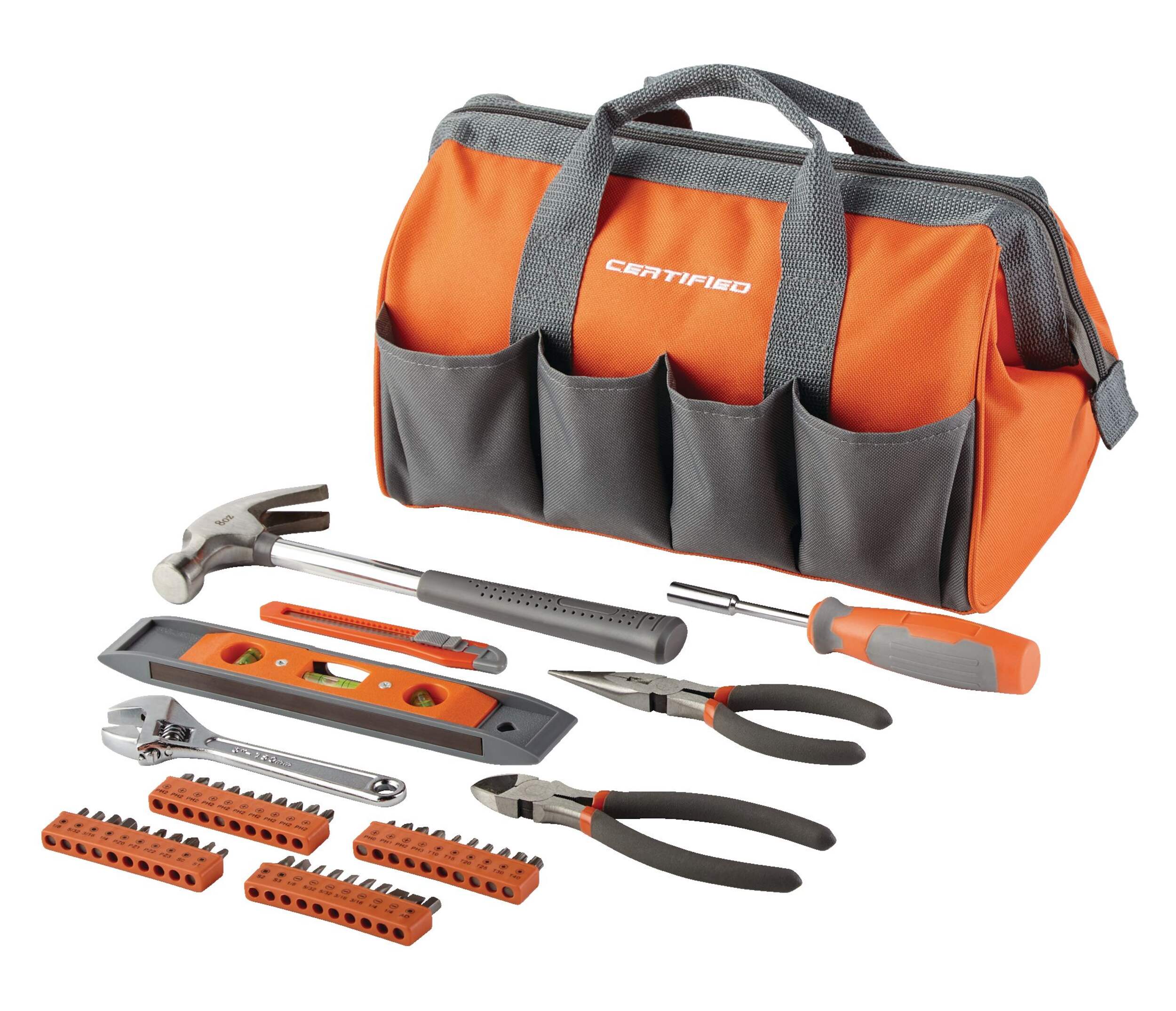 Certified General Tool Set, 48-pc Front_Angled_Left