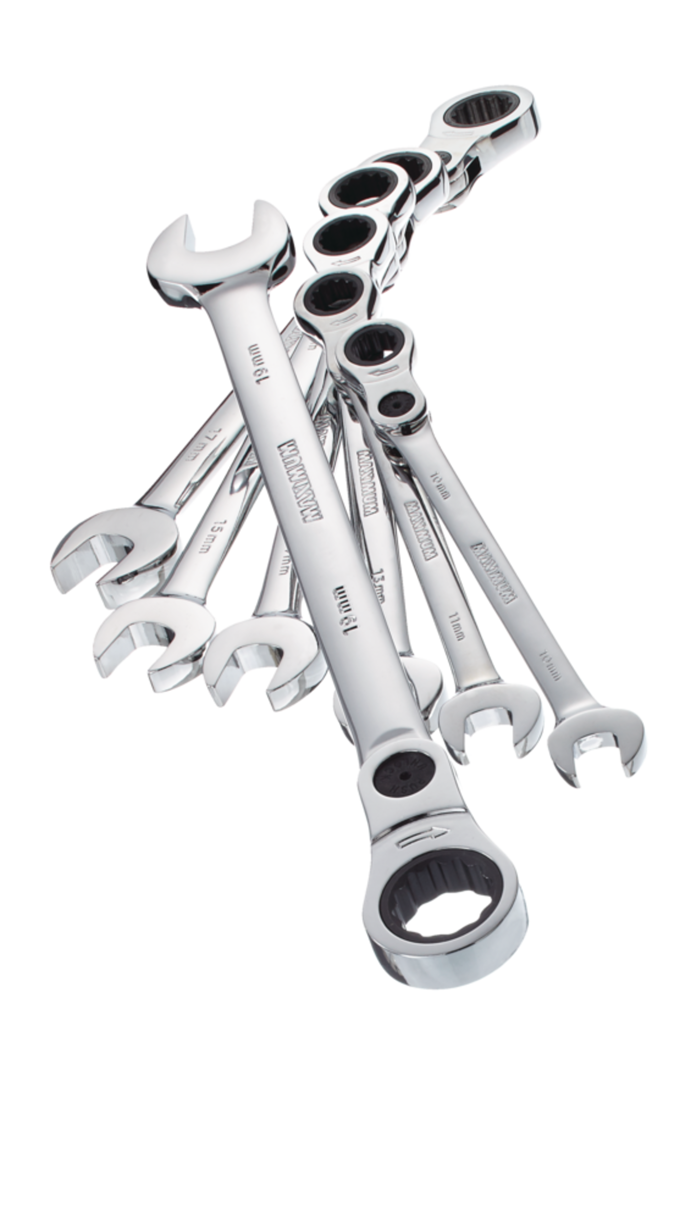 MAXIMUM Indexing Wrench Set, Metric, 7-pc Composite_or_Mixed