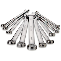 MAXIMUM Clinch Long Beam Wrench Set, Metric, 12-pc