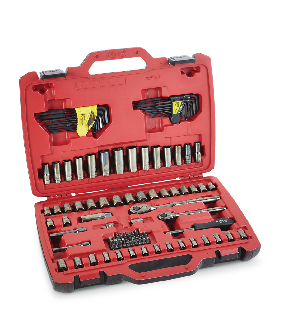 Stanley Fatmax 119 Piece Gun Metal Chrome Socket Set Canadian Tire