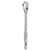 MAXIMUM 1/2-in Drive 90-Tooth Ratchet, CRV, Nickel-Chrome Plating, 13-in Back_Angled_Left