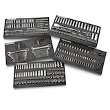 MAXIMUM Professional Grade Socket Set, 346-pc, CRV, Nickel-Chrome Plating Composite_or_Mixed
