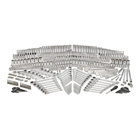 MAXIMUM Master Socket & Wrench Set, 500-pc, CRV, Nickel-Chrome Plating Composite_or_Mixed