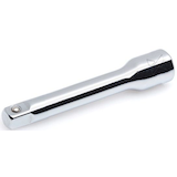 MAXIMUM 1/4-in Drive Extension Bar, CRV, Nickel-Chrome Plating, 3-in Front_Three_Fourths_Angled_Left