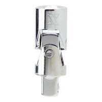 MAXIMUM 3/8-in Drive Universal Joint Socket, CRV, Nickel-Chrome Plating