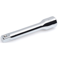 Rallonge à prise de 3/8 po MAXIMUM, CRV, placage nickel/chrome, 3 po Front_Angled_Right