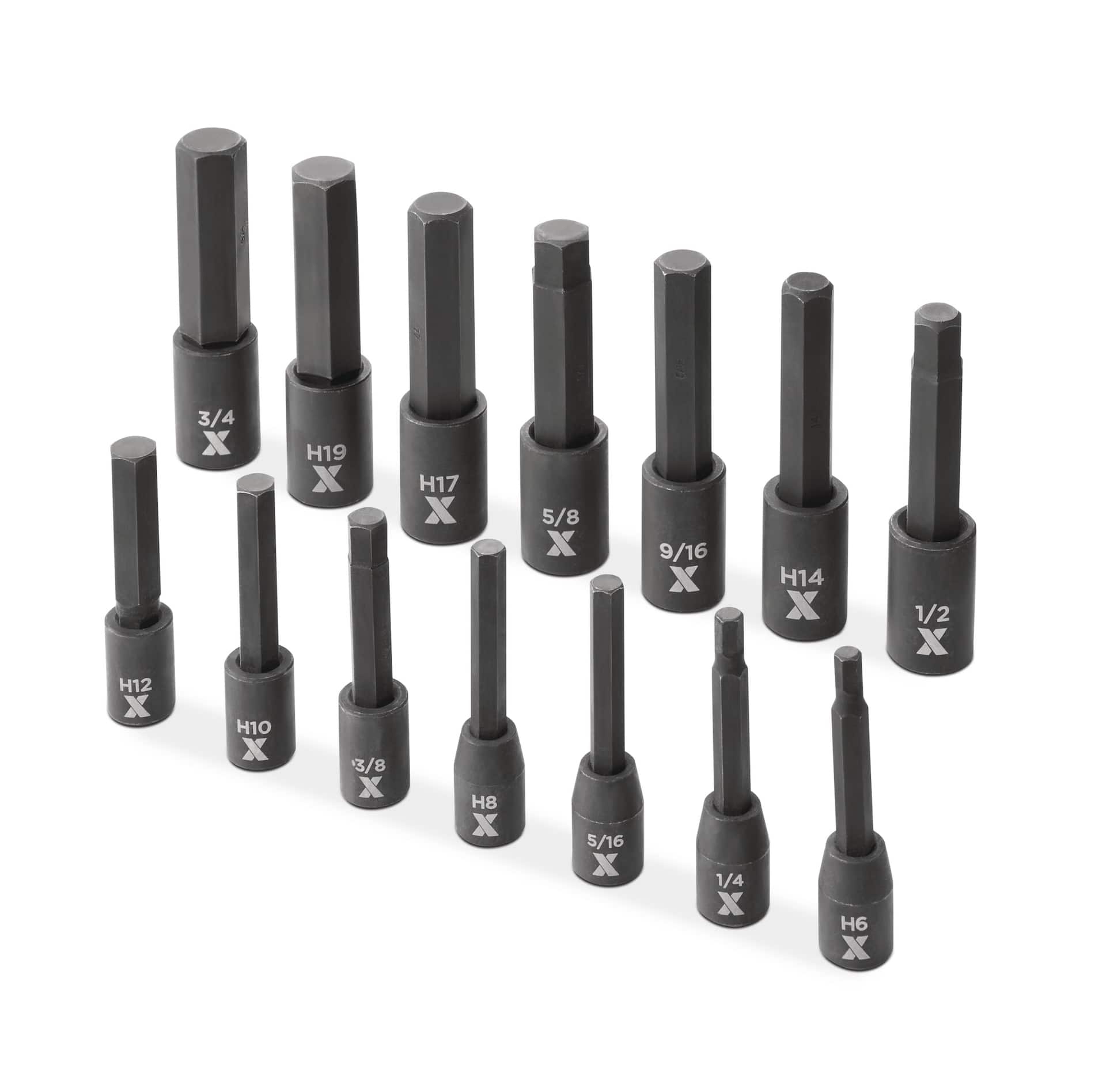 3/8 Dr. 6 Piece Metric Extra Long Hex Head Socket Set – Gray Tools Online  Store