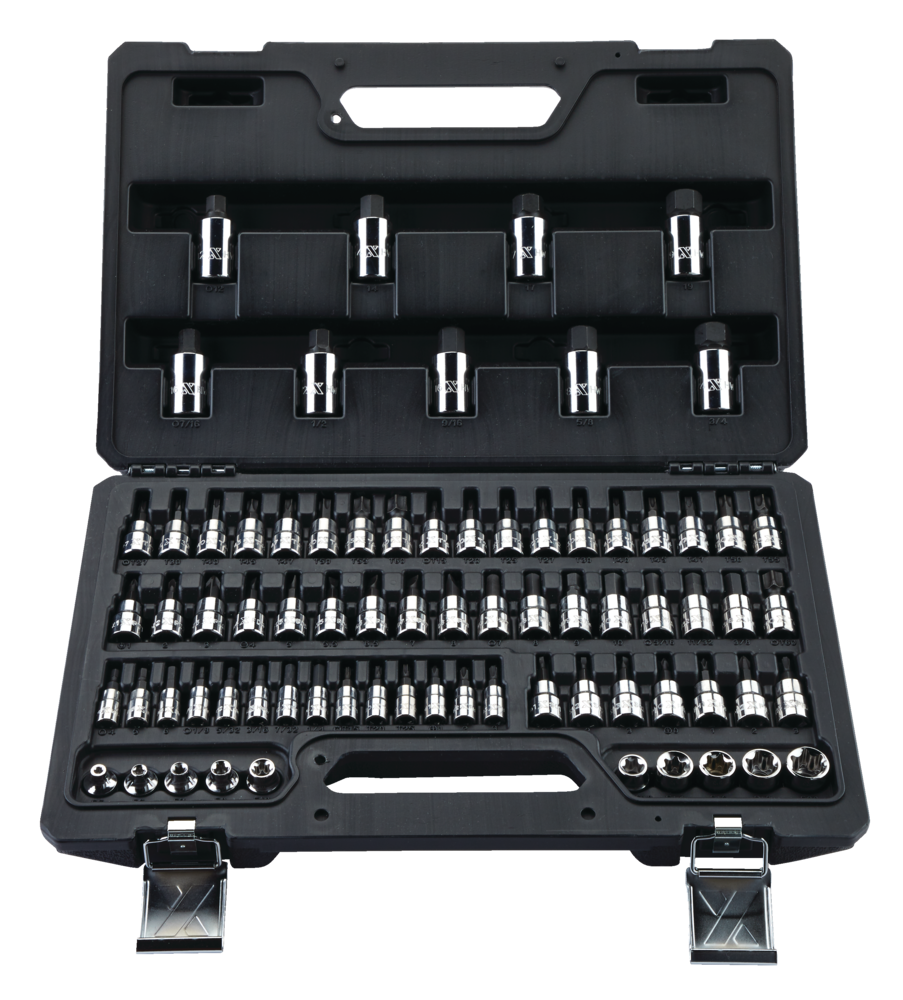 MAXIMUM Professional Grade Bit Socket Set, 75pc Canadian Tire