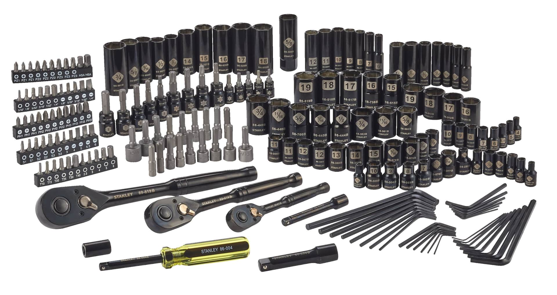 Stanley 123 deals piece socket set