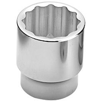 Mastercraft 3/4-in Drive Socket, CRV, Nickel Plating, Assorted Sizes Front_Elevated