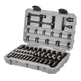 MAXIMUM 1/4-in Drive Impact Socket Set, 53-pc Front_Three_Fourths_Angled_Left