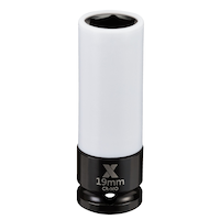 MAXIMUM 1/2-in Drive Lug Nut Socket, 19-mm Front_Elevated