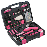 Outils à main Apollo, rose, paq. 135 Front_Angled_Right