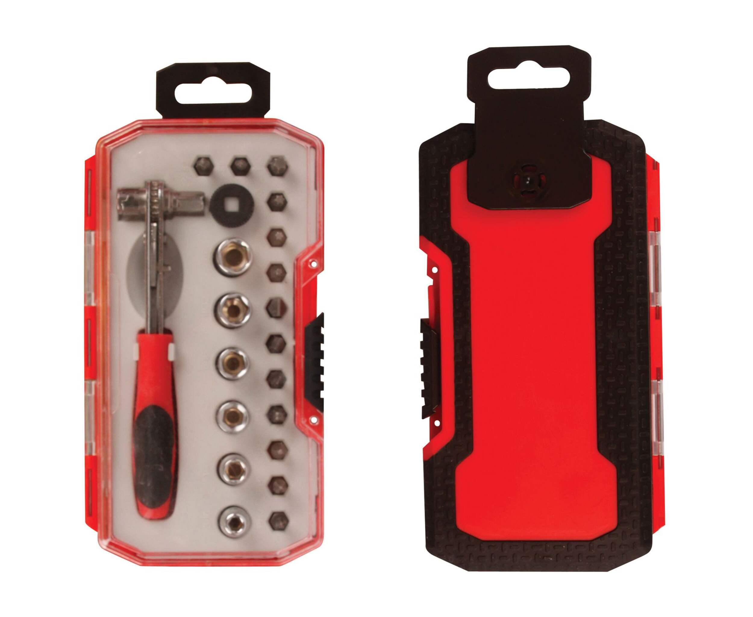 22 Piece 2-in-1 Ratchet Driver Tool Set Composite_or_Mixed