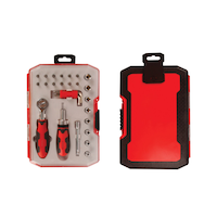 Socket & Bit Set, 28-pc Composite_or_Mixed