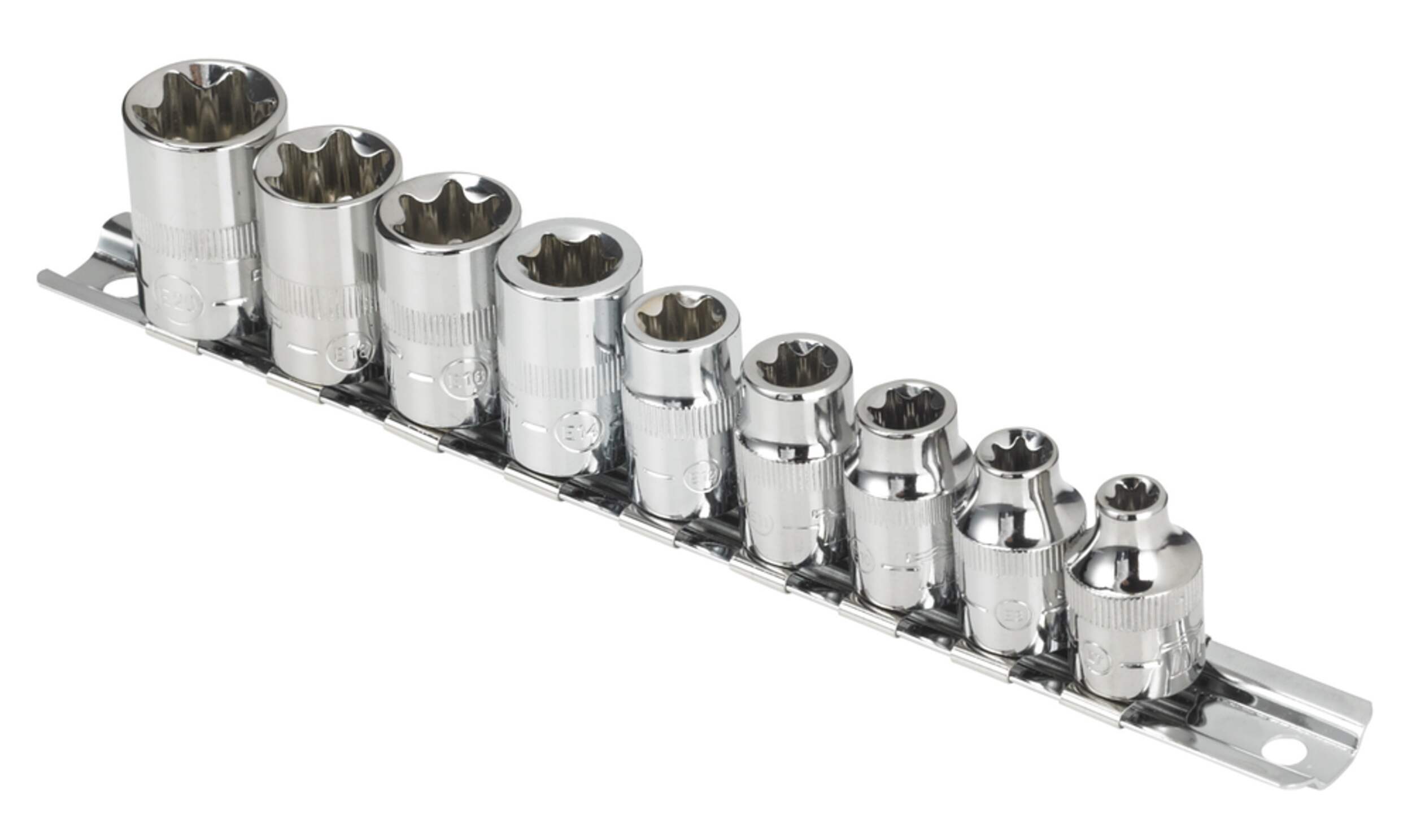Mastercraft E-Torx Bit Socket Set, 10-pc Front_Angled_Left