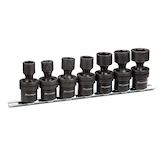 MAXIMUM 3/8-in Drive Swivel Impact Socket Set, 7-pc, SAE, CRMO Front_Angled_Right