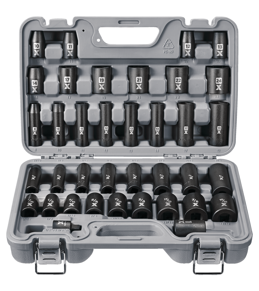 MAXIMUM Impact Socket Set, 37pc Canadian Tire