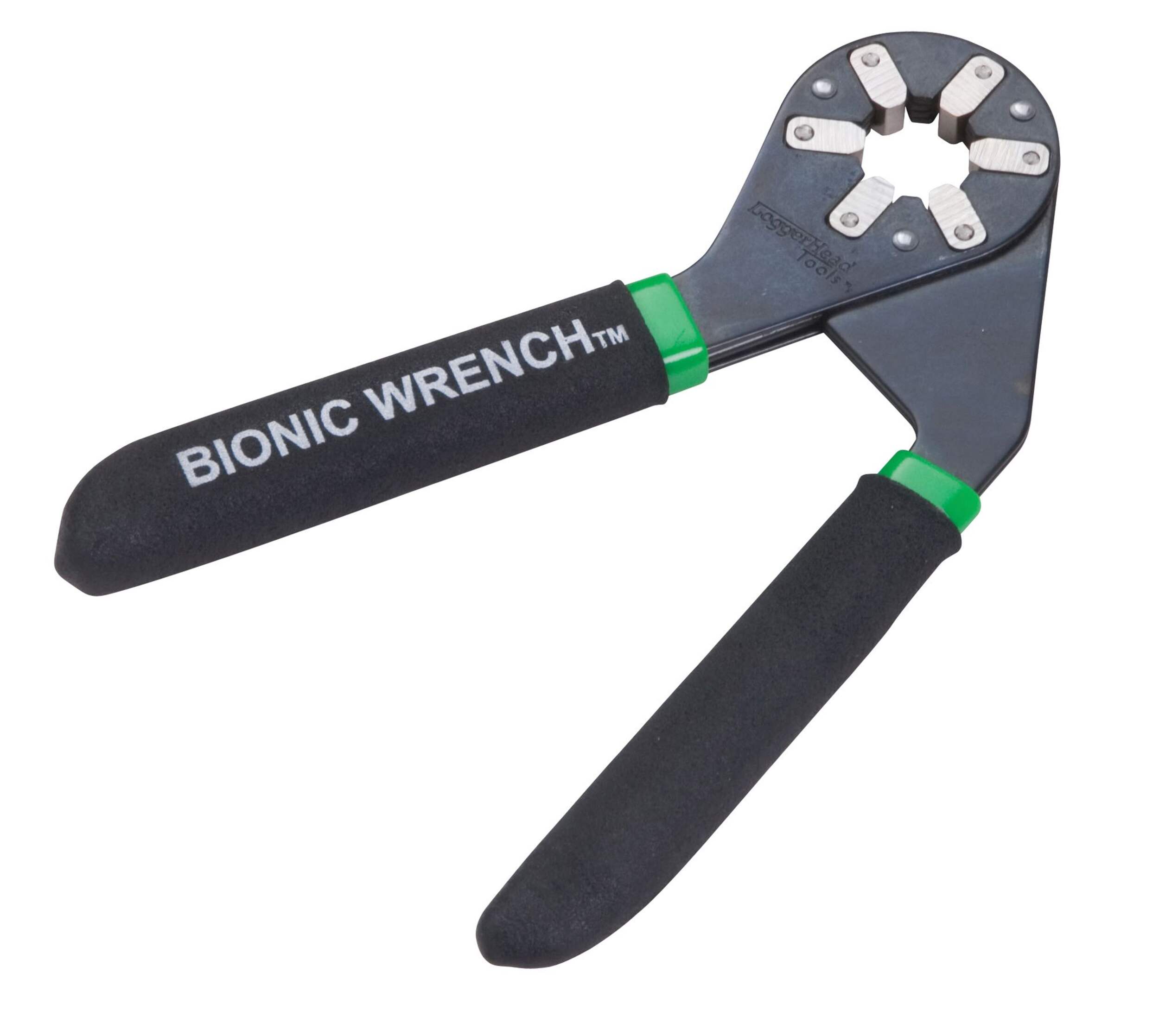 Loggerhead Bionic Wrench, 8-in Front_Angled_Left