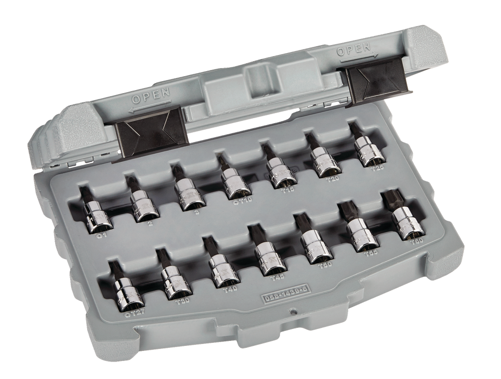 MAXIMUM Torx® & Pozi Bit Socket Set, 14pc Canadian Tire