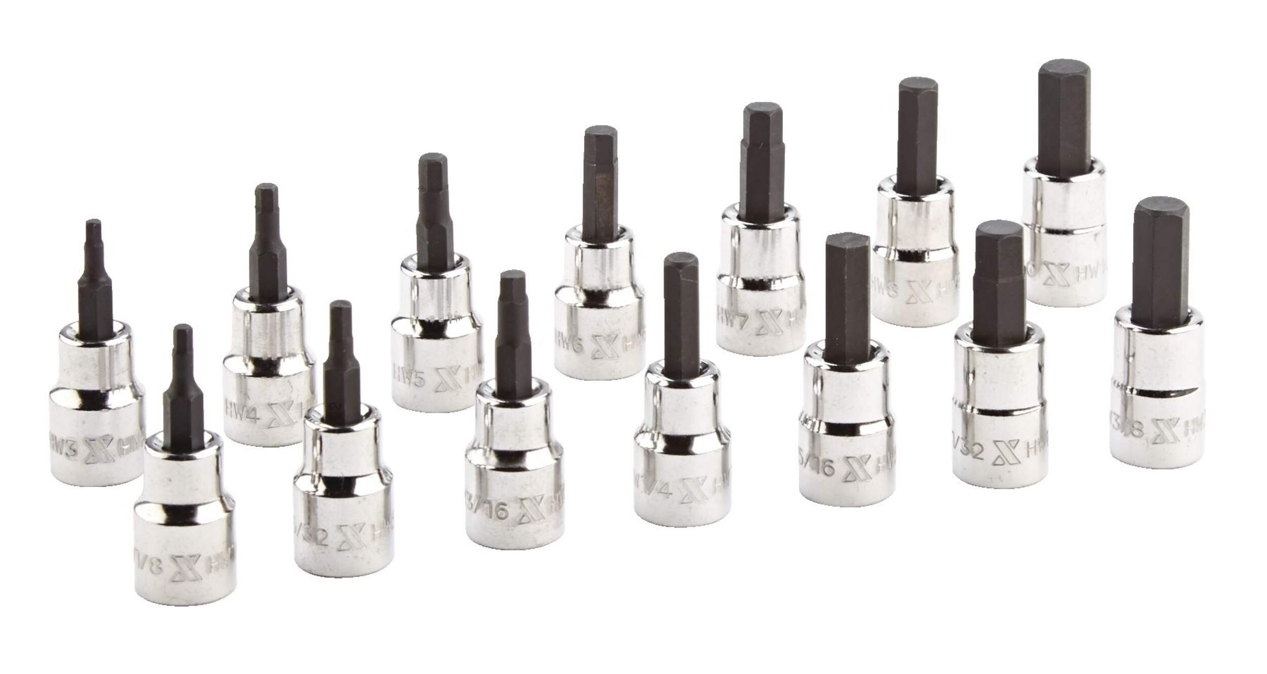 MAXIMUM 3/8-in Drive Hex Bit Socket Set, 14-pc Front_Angled_Right