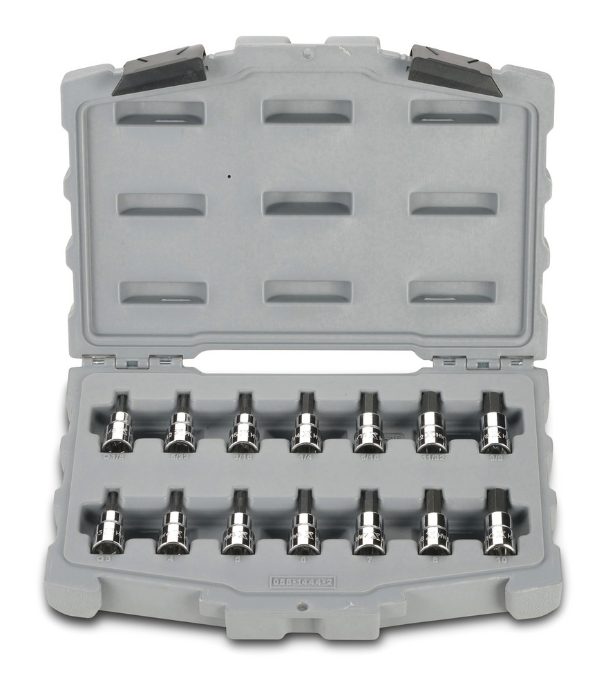 MAXIMUM 3/8in Drive Hex Bit Socket Set, 14pc Canadian Tire