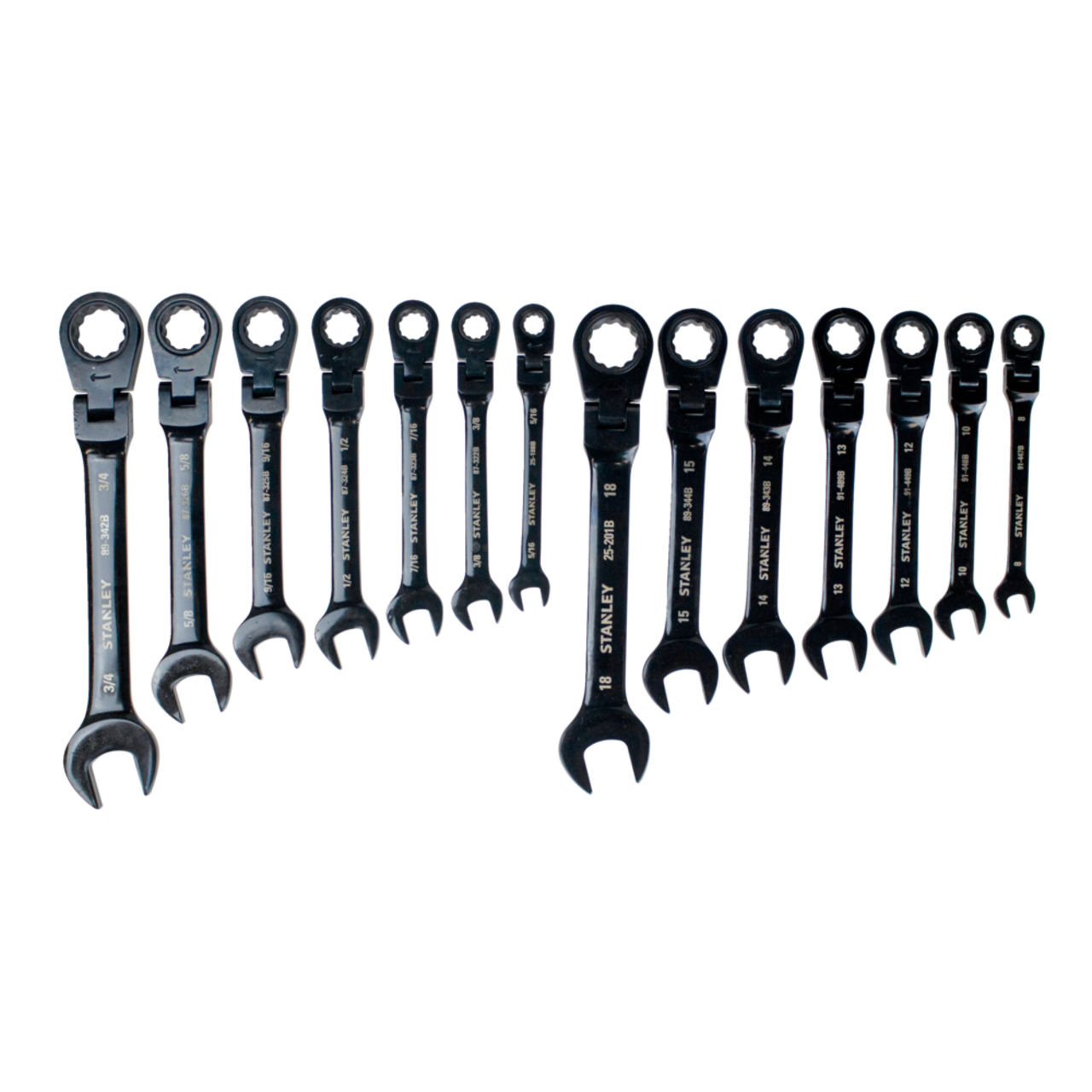 TR TOOLROCK 7pcs Flex-Head Ratcheting Wrench Set, Metric Ratcheting  Combination Wrenches, Chrome Vanadium Steel, 72-Teeth Construction with  Organizer