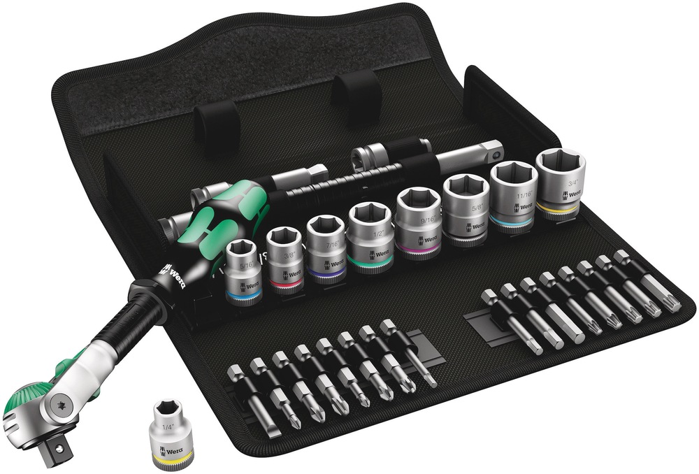 Wera 3/8in Drive Socket Set, SAE, 29pc Canadian Tire