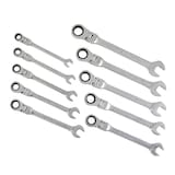 Clés à cliquet à tête articulée MAXIMUM, 90 dents, métrique, paq. 10 Overhead_Plunge