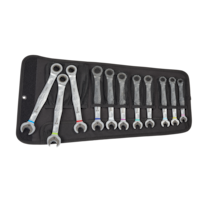 Wera Joker Ratcheting Wrench Set, Metric, 11-pc Front_Flat
