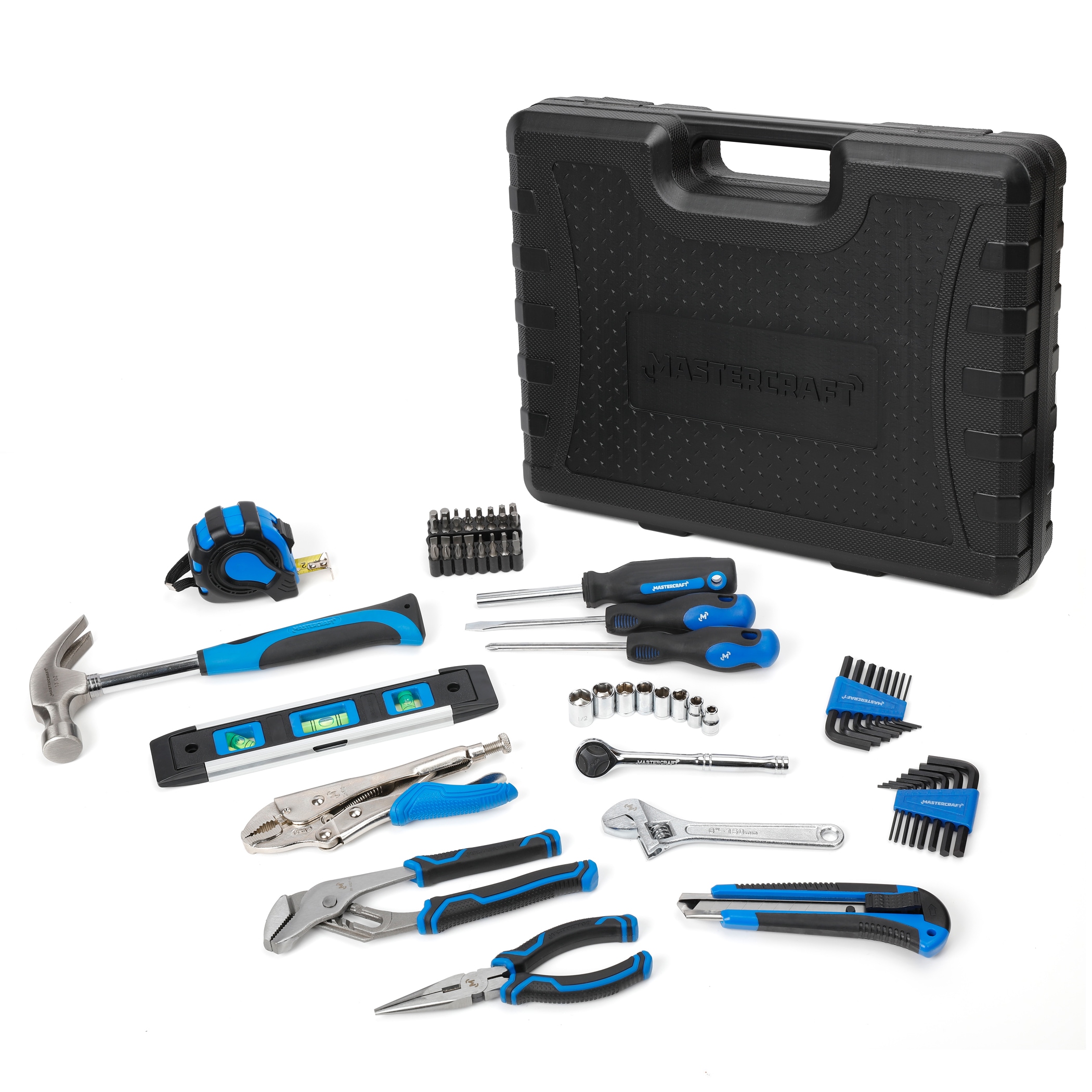 Mastercraft Home Repair Tool Set, 69-pc Front_Angled_Left