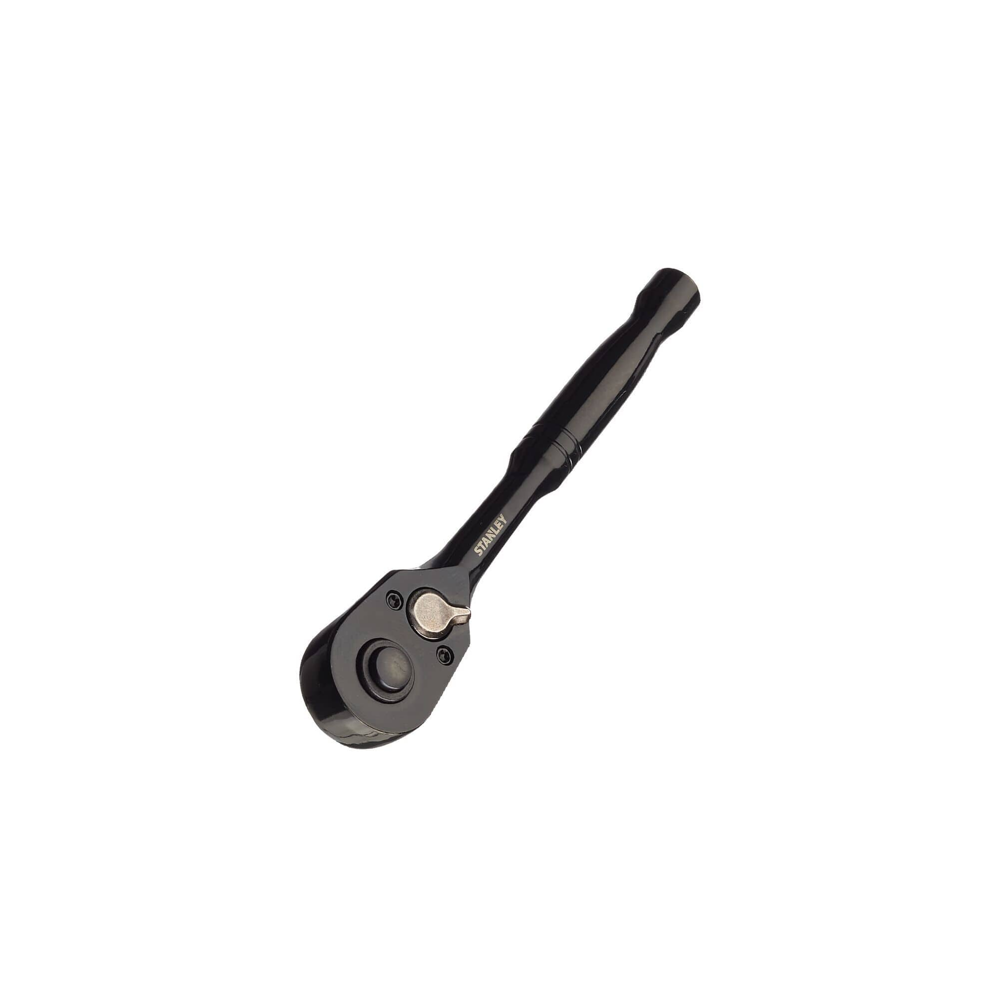 Stanley Professional Grade 1 4 in Drive Ratchet Black Chrome